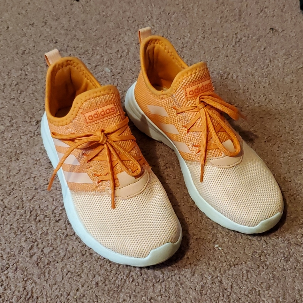 Orange Adidas Sneakers